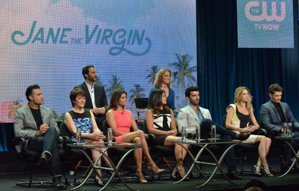 The cast of "Jane the Virgin" at TCA.