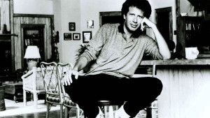 Garry Shandling at his home, 1986.