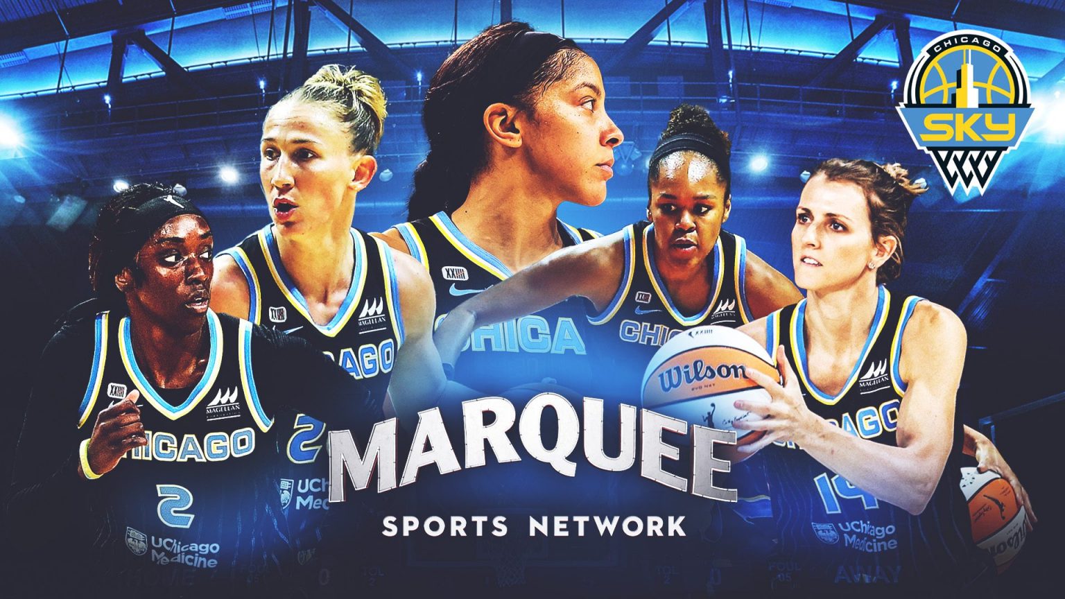 Marquee Signs Deal To Carry Chicago Sky Games T Dog Media